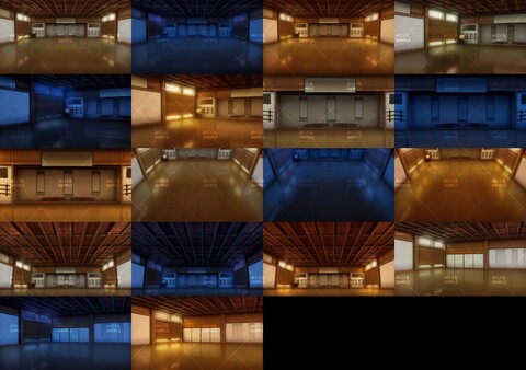 RPG Maker MV - Minikle Backgrounds Bundle EDO part02 B