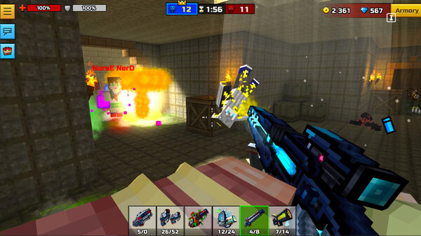 Pixel Gun 3D - Frost Dive Set