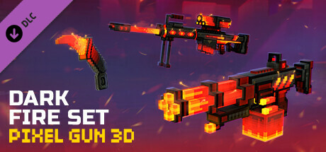 Pixel Gun 3D - Dark Fire Set banner image