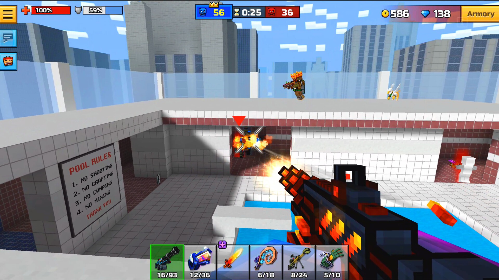 Pixel Gun 3D - Dark Fire Set в Steam