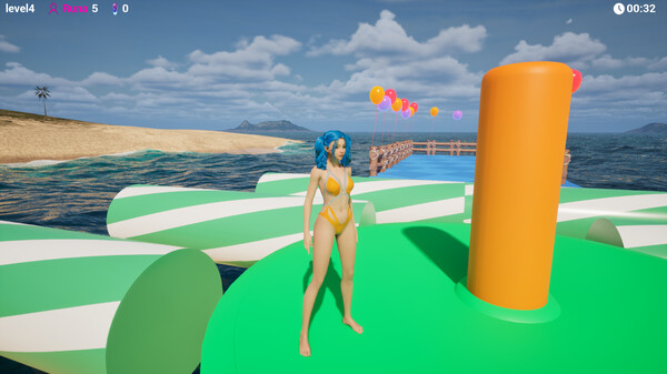 Beauty Girl Chronicles: Island Obstacle Challengefor windows and Linux 1