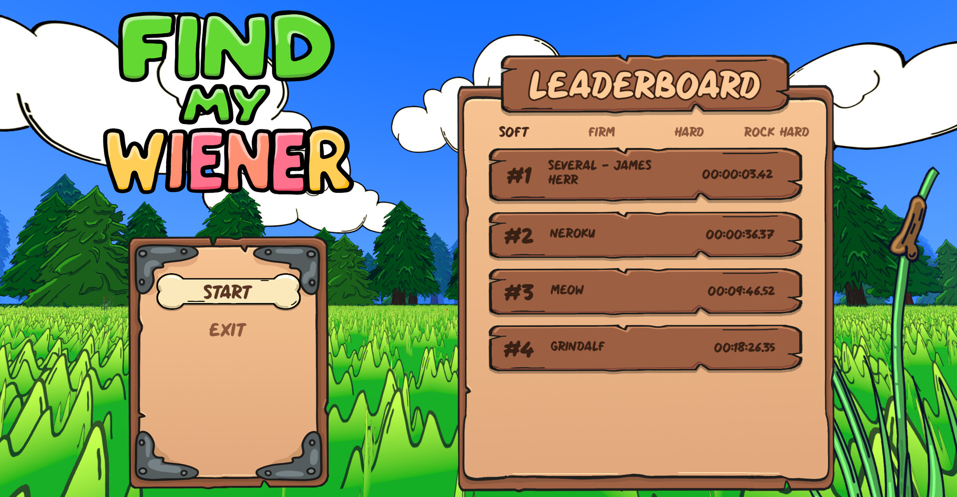 #1. Find My Wiener (Steam) 来自: JamCraft