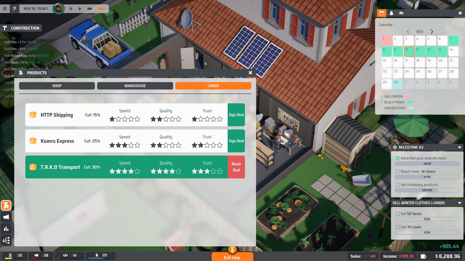 E-Shop Tycoon screenshot #3