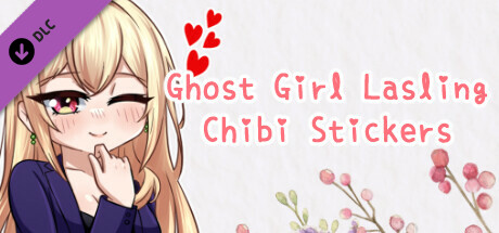 Ghost Girl Lasling-Chibi Stickers banner image