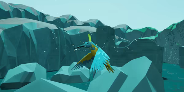 Bird Feather: Aquamarine World video 1