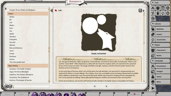 Fantasy Grounds - Panovo Player's Primer screenshot 7