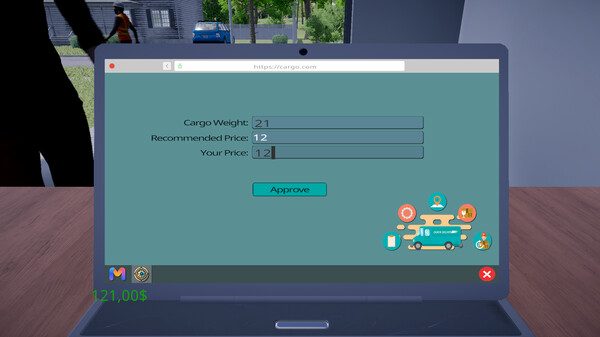 Screenshot z My Corp Cargo Simulator : Prologue