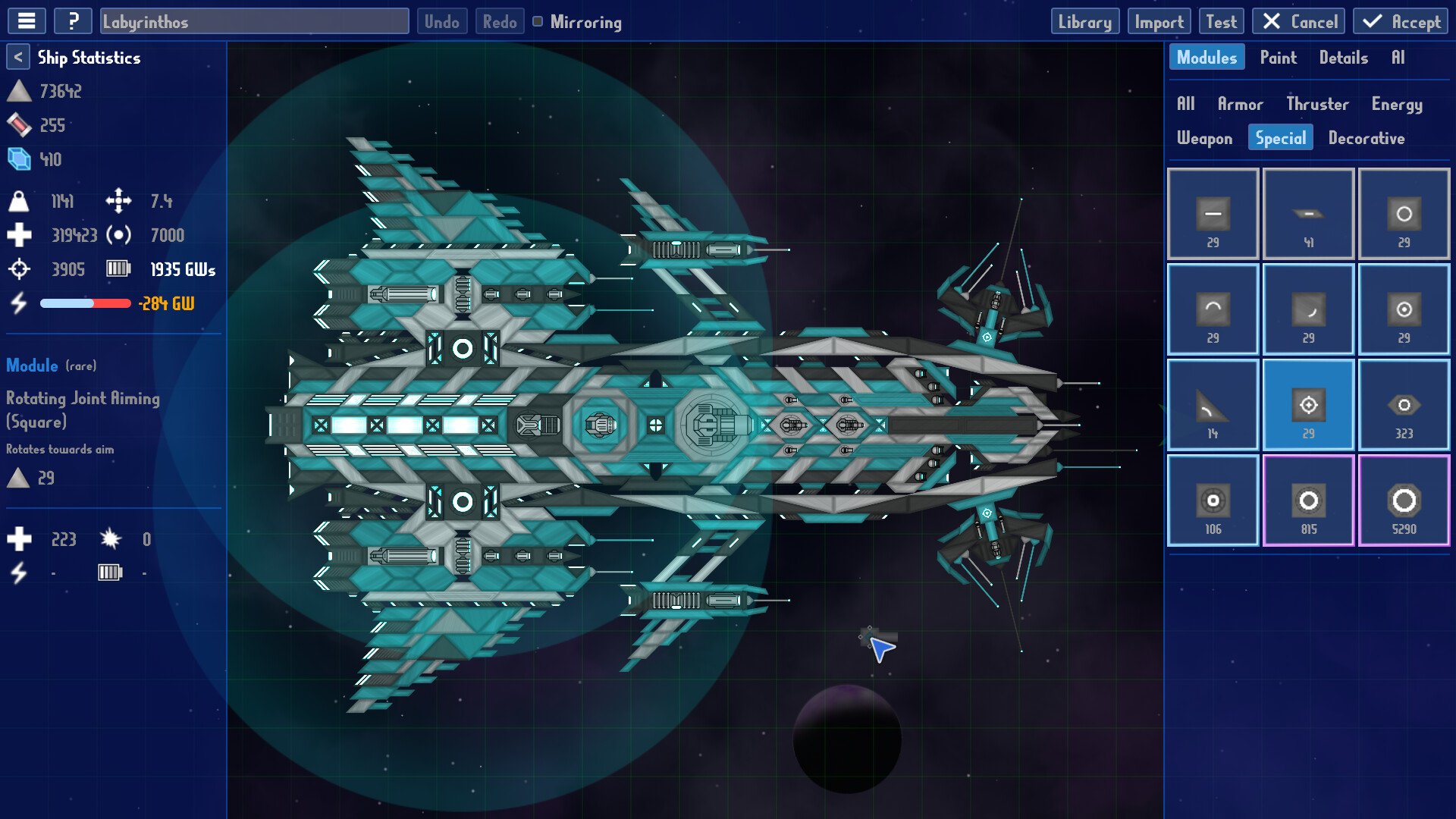 eXoSpace Combat Engineer Featured Screenshot #1