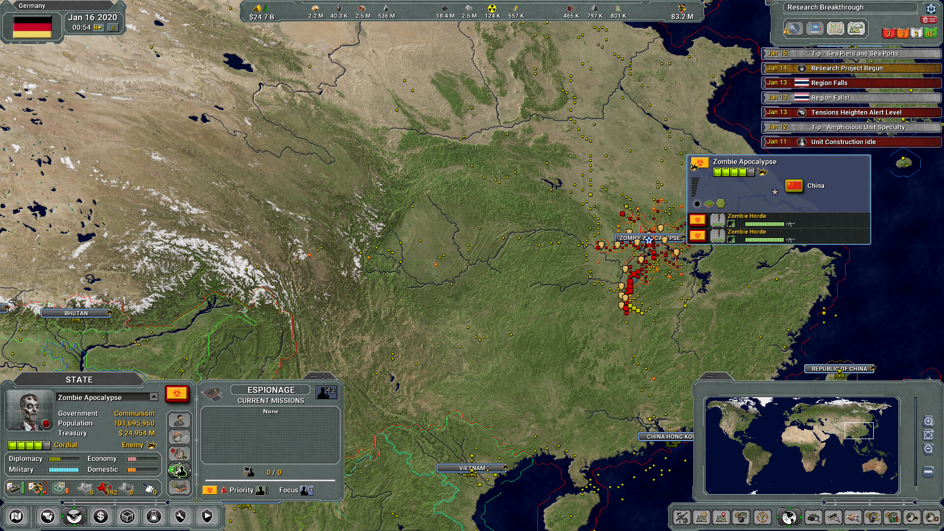Supreme Ruler Global Outbreak DLC Featured Screenshot #1