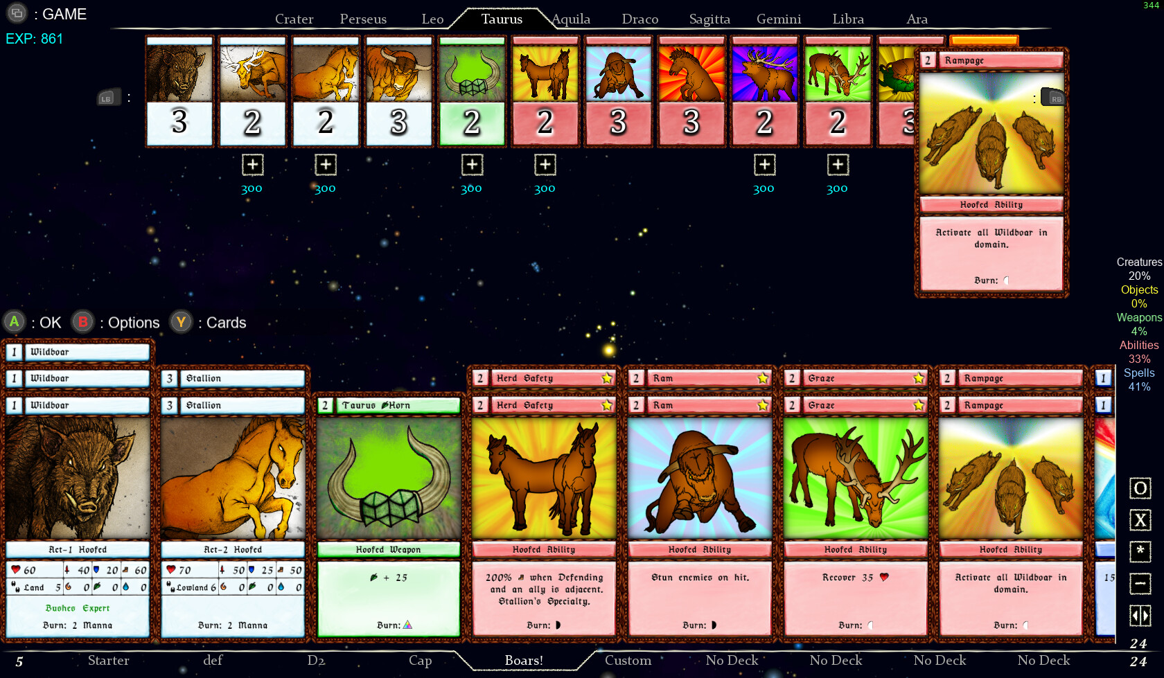 Criaturas del bestiario zodiacal en combate
