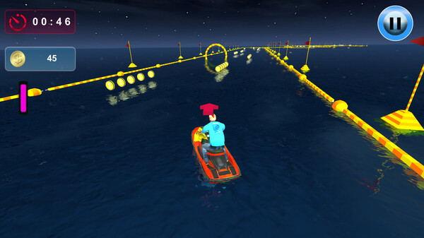 Jet Skiing Race