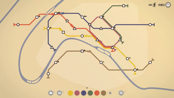 Mini Metro スクリーンショット