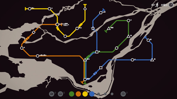 Mini Metro スクリーンショット