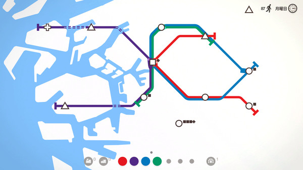Mini Metro スクリーンショット