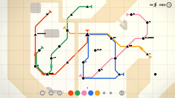 Mini Metro スクリーンショット
