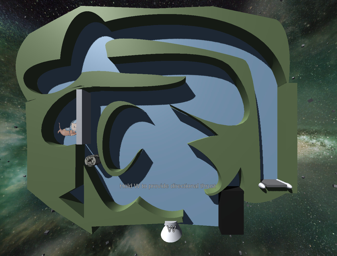 #5. Artificial Gravity Cat (Steam) Podle: Me