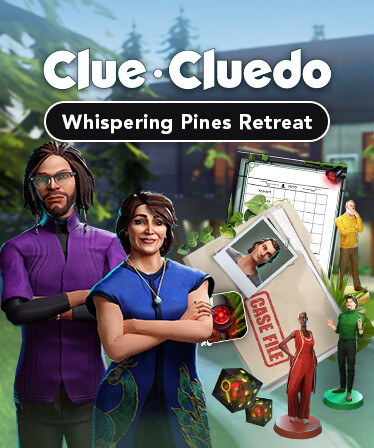 Clue/Cluedo: Whispering Pines Retreat Crime Scene Bundle