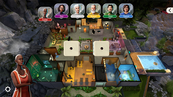 Clue/Cluedo: Whispering Pines Retreat Crime Scene