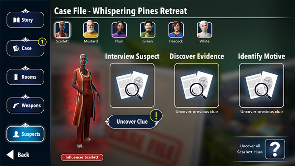 Clue/Cluedo: Whispering Pines Retreat Expansion screenshot 6