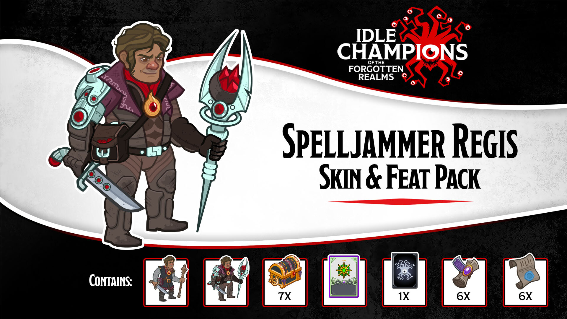 Idle Champions - Spelljammer Regis Skin & Feat Pack