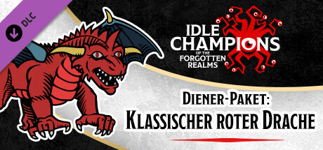 Diener-Paket: Klassischer roter Drache