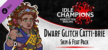 Idle Champions - Dwarf Glitch Catti-brie Skin & Feat Pack banner image