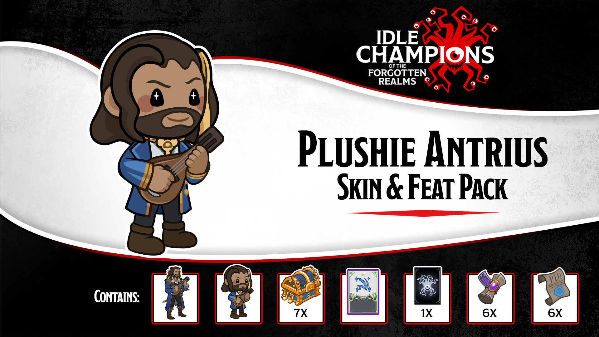 Idle Champions - Plushie Antrius Skin & Feat Pack Featured Screenshot #1