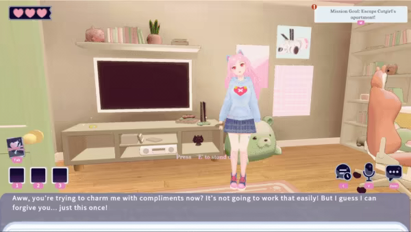 AI2U: 与你直到世界尽头 ~ 我的病娇猫娘AI女友 AI2U With You Til The End