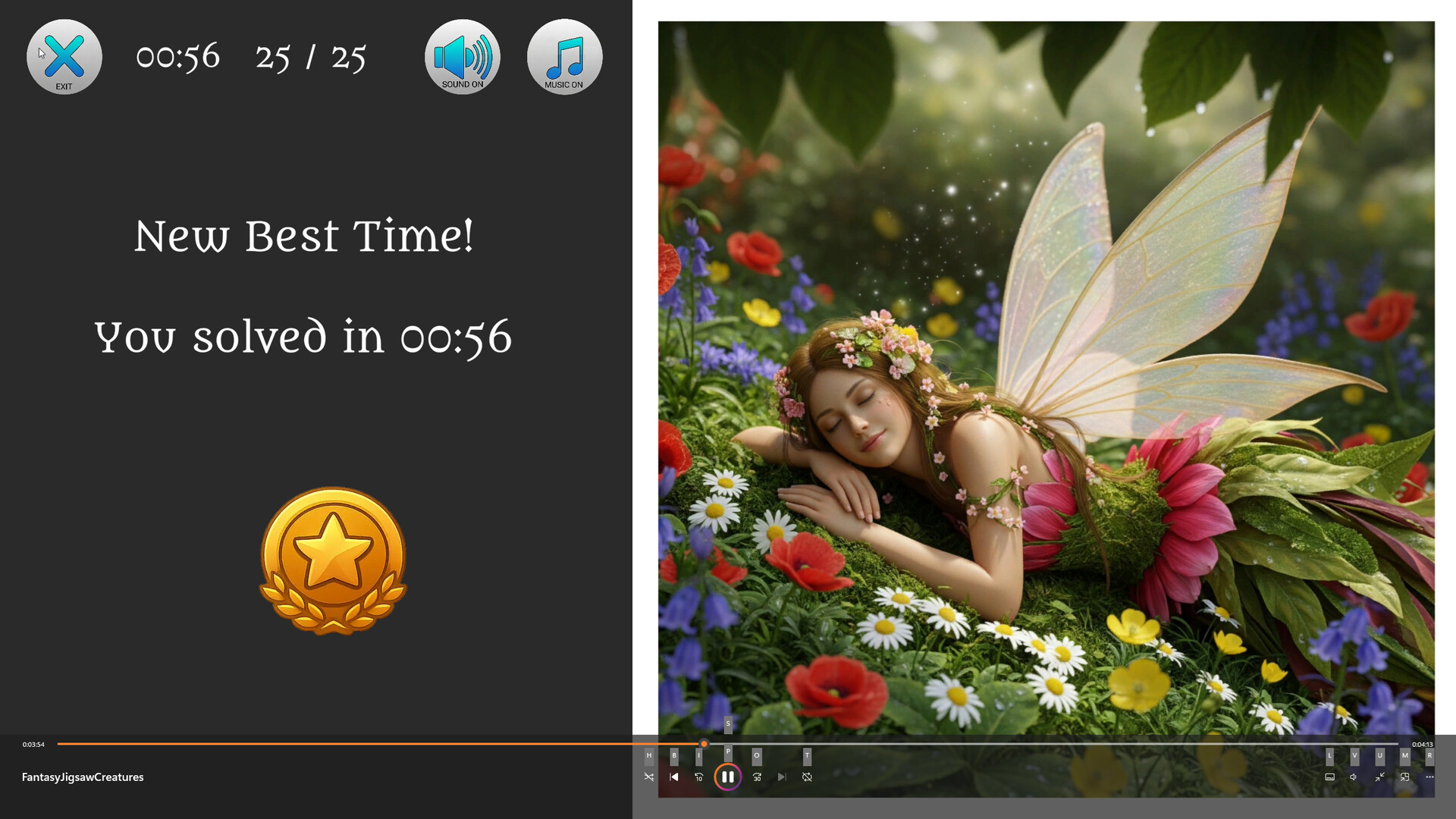 Fantasy Creature Jigsaws screenshot #4