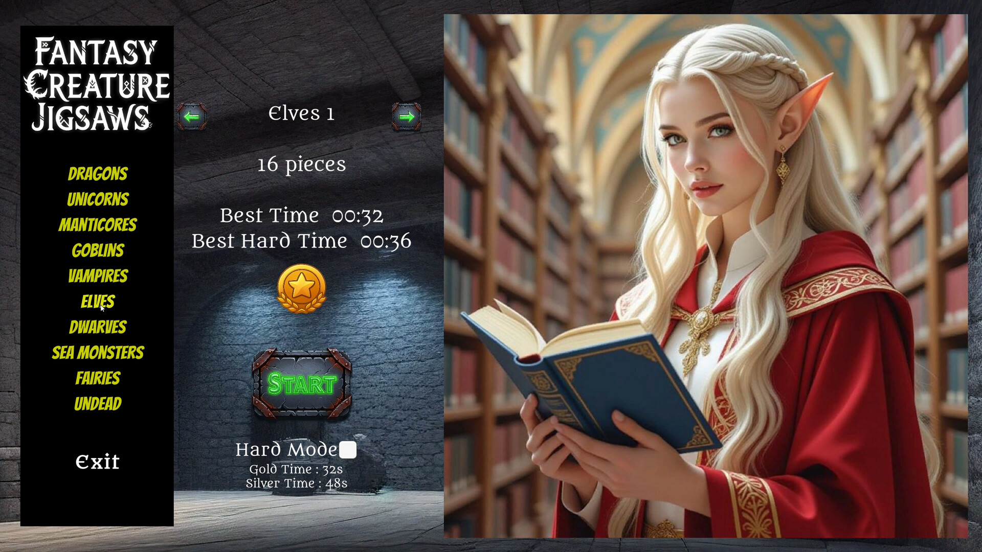 Fantasy Creature Jigsaws screenshot #2