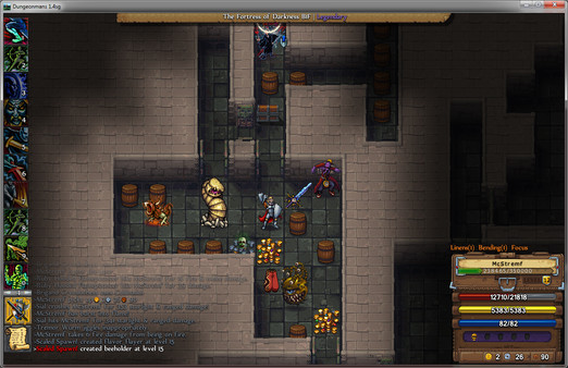 Screenshot z Dungeonmans