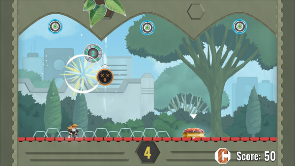 Screenshot of Cyber Volley