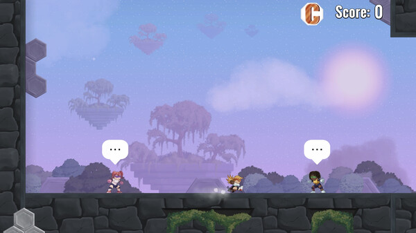 Screenshot z Cyber Volley