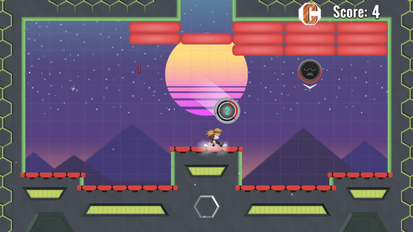 Screenshot z Cyber Volley