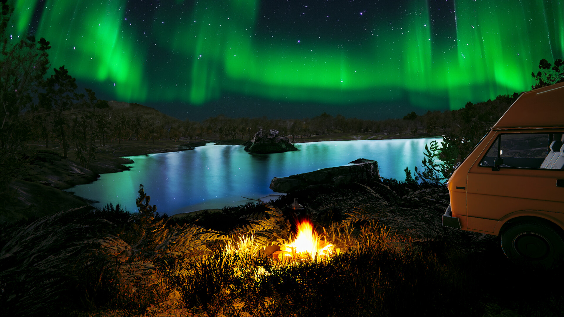 Vanlife Camping Simulator Featured Screenshot #1