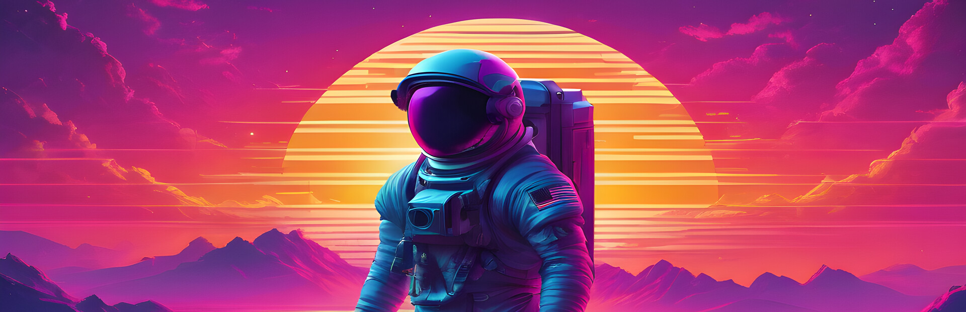 OG Puzzlers: Synthwave Astronauts