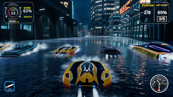 Screenshot 2 of Aqua Conflict: Canal Carnage - additional gameplay view