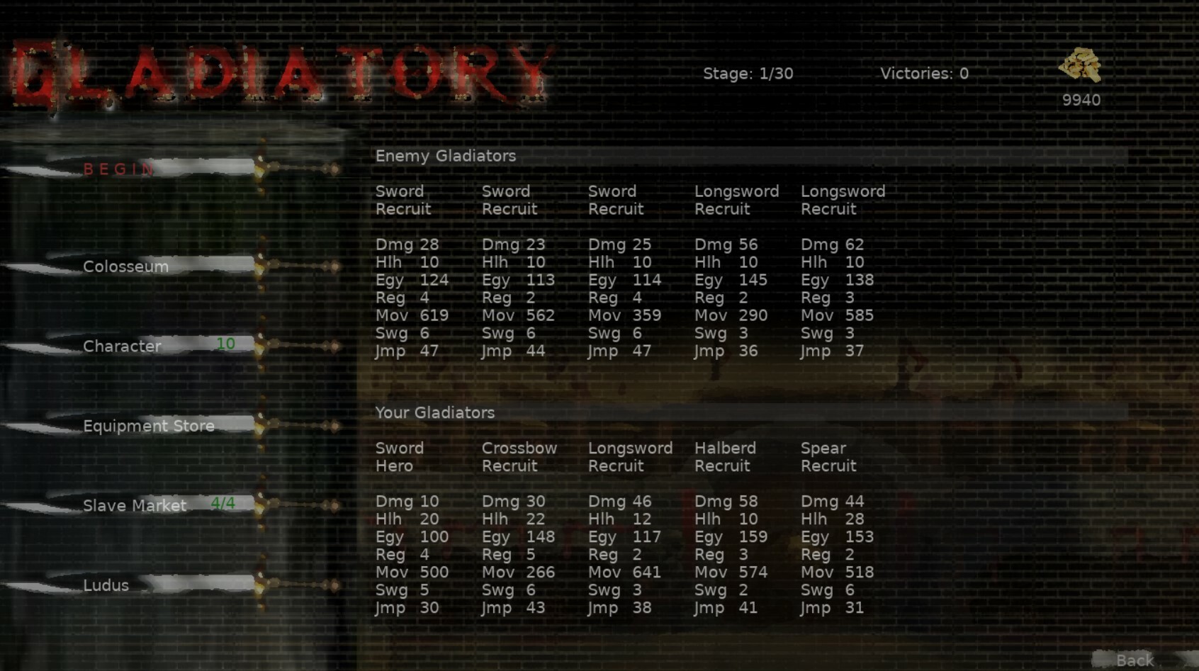 Gladiatory screenshot #5