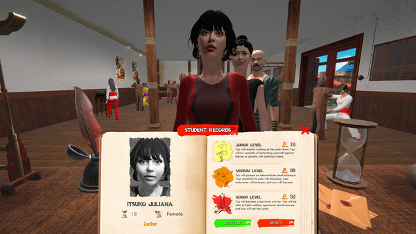 Fight School Simulator — скриншот