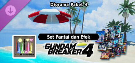 GUNDAM BREAKER 4 - Paket Diorama 4 - Beach Set & Effect