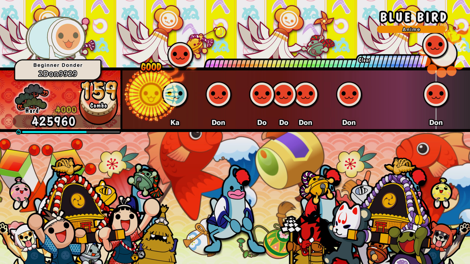 Taiko no Tatsujin: Rhythm Festival - Anime Pack Vol. 1 Featured Screenshot #1