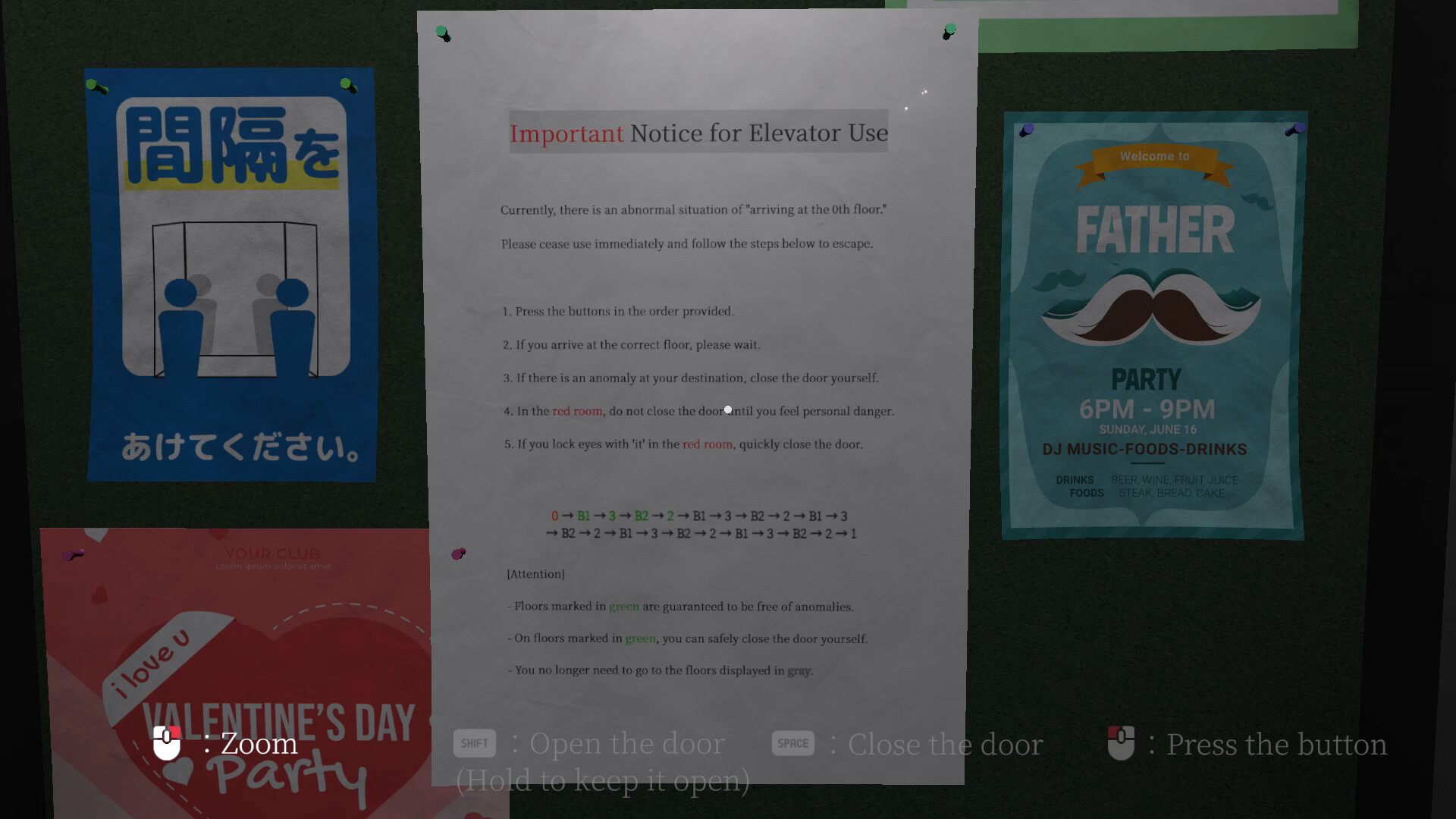 screenshot of 0th floor. - The cursed elevator to floor zero - 2
