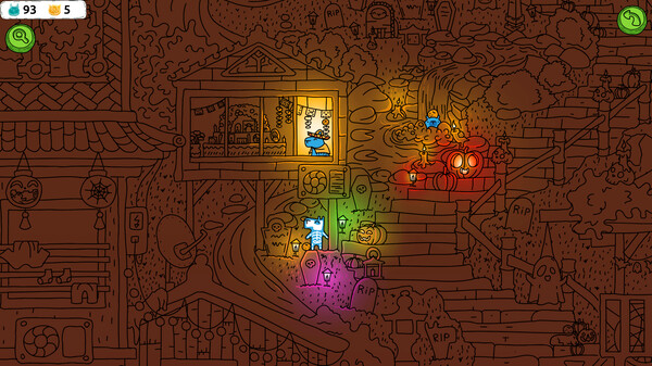 Hidden Capybaras with Orange and Pumpkins: Spooky Halloween Edition screenshot 4