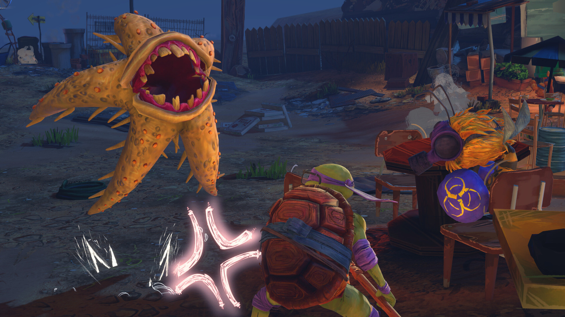 Teenage Mutant Ninja Turtles: Mutants Unleashed - Fresh Meat Mission Pack Featured Screenshot #1