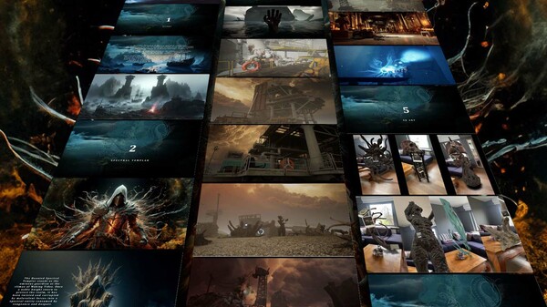 Waking Tides Art Book screenshot 1