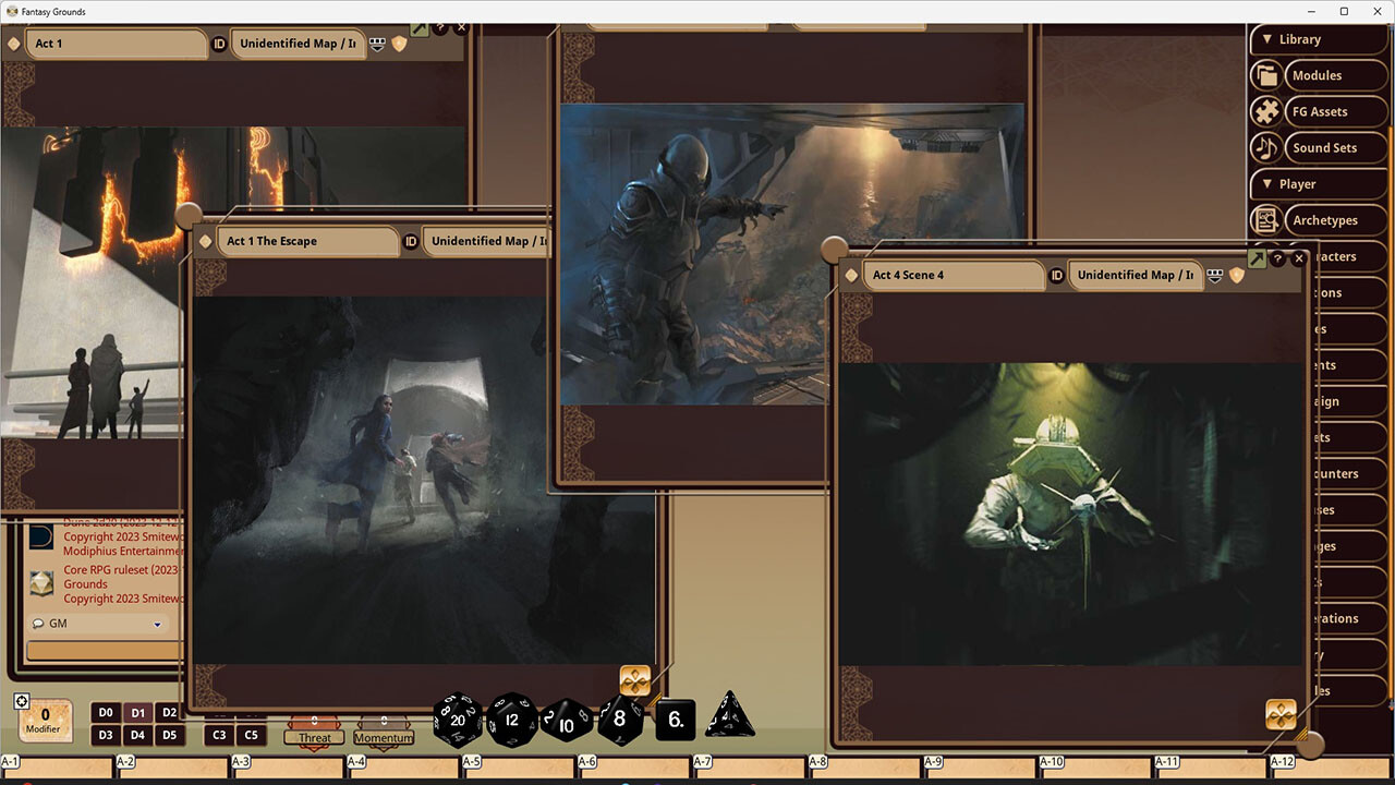 Fantasy Grounds - Dune - Adventures in the Imperium: Agents of Dune Featured Screenshot #1