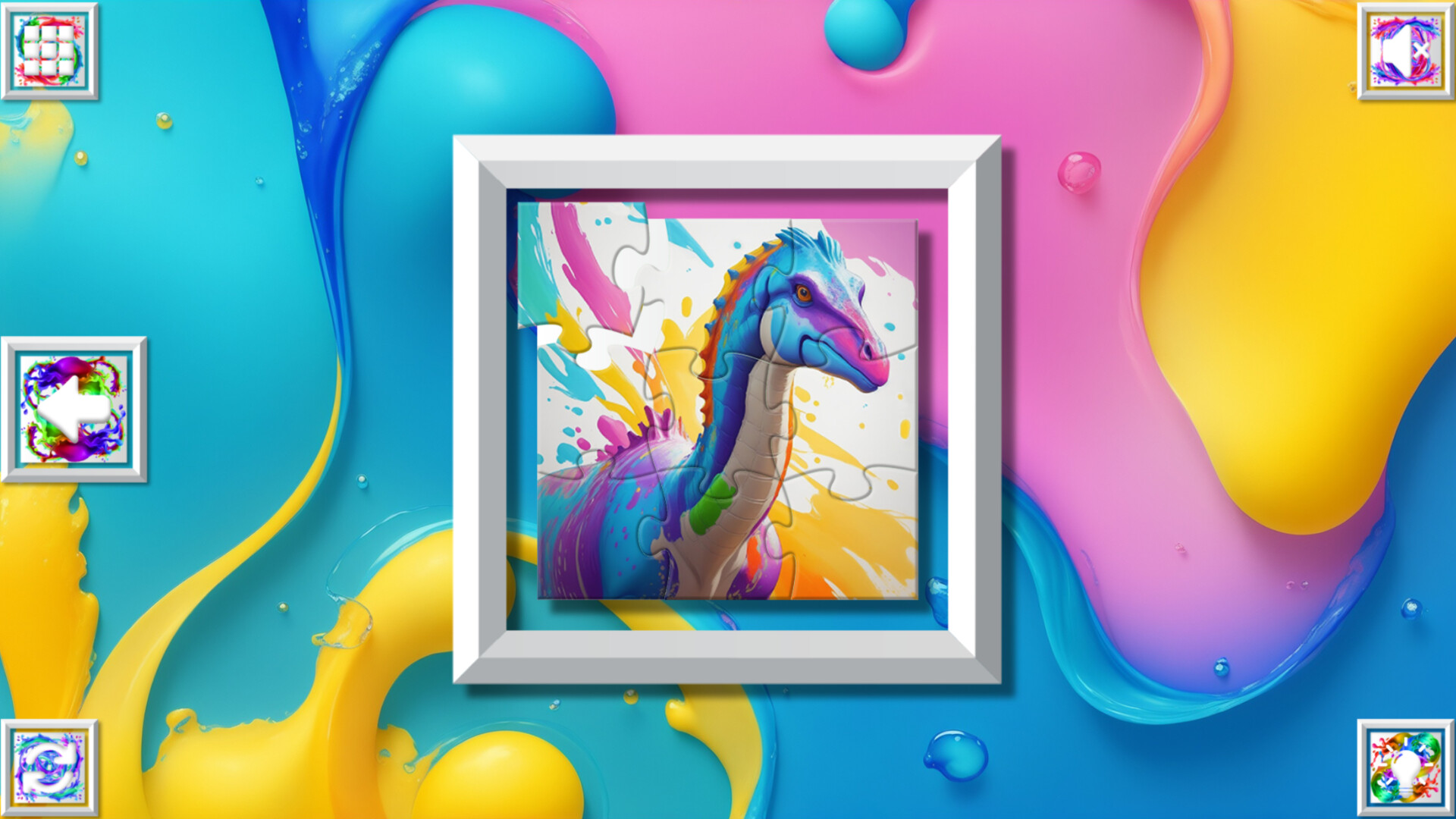 Color Splash: Dinosaurs screenshot 2