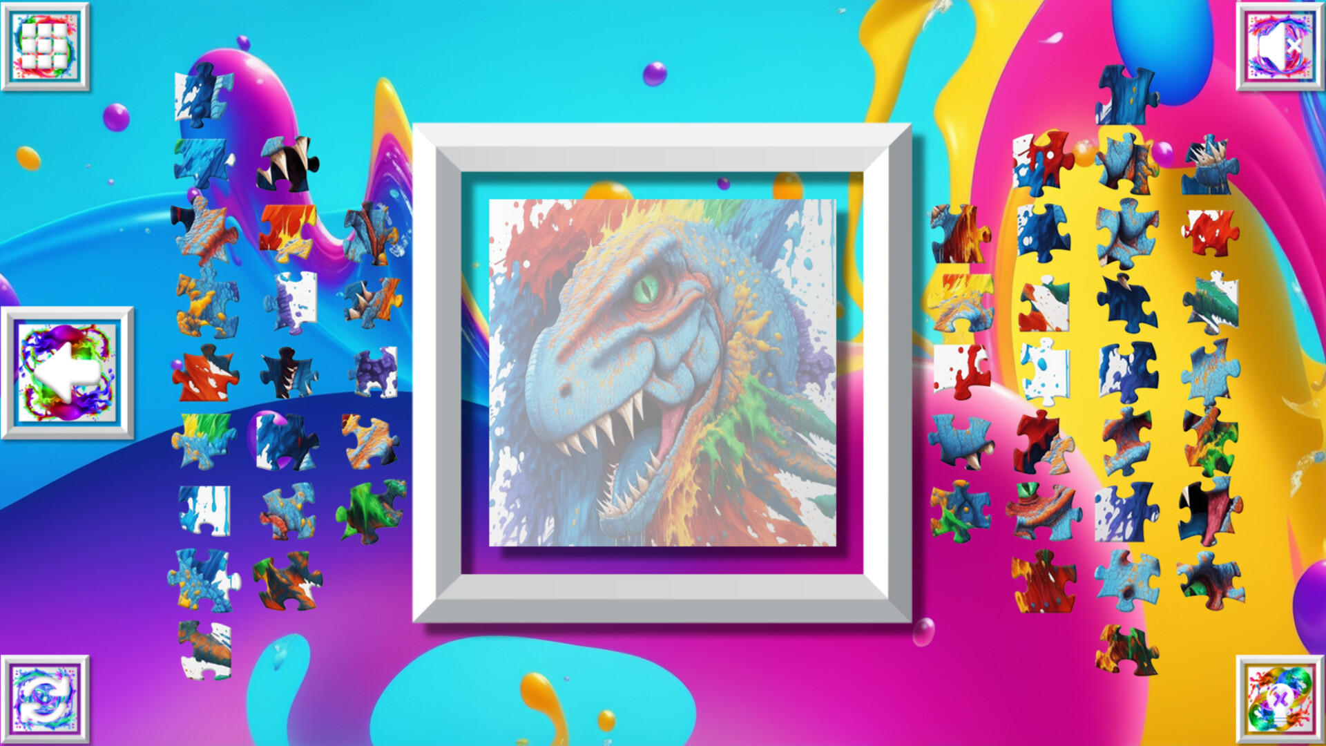 Color Splash: Dinosaurs screenshot #5