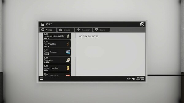 Shop Simulator Screenshot