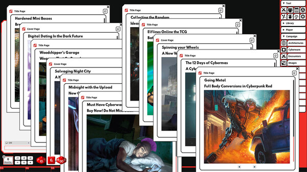 Fantasy Grounds - Cyberpunk RED - Interface RED Volume 3